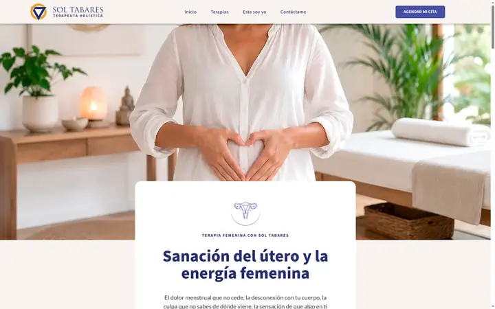 sitio web sol tabares